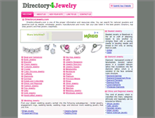 Tablet Screenshot of directory4jewelry.com